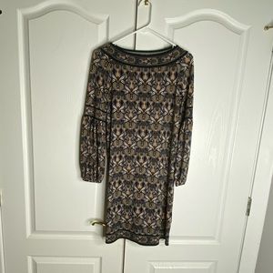 Max Studio Balloon sleeve shirt dress